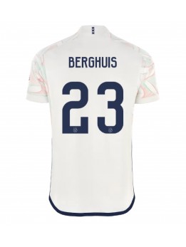 Billige Ajax Steven Berghuis #23 Bortedrakt 2023-24 Kortermet
